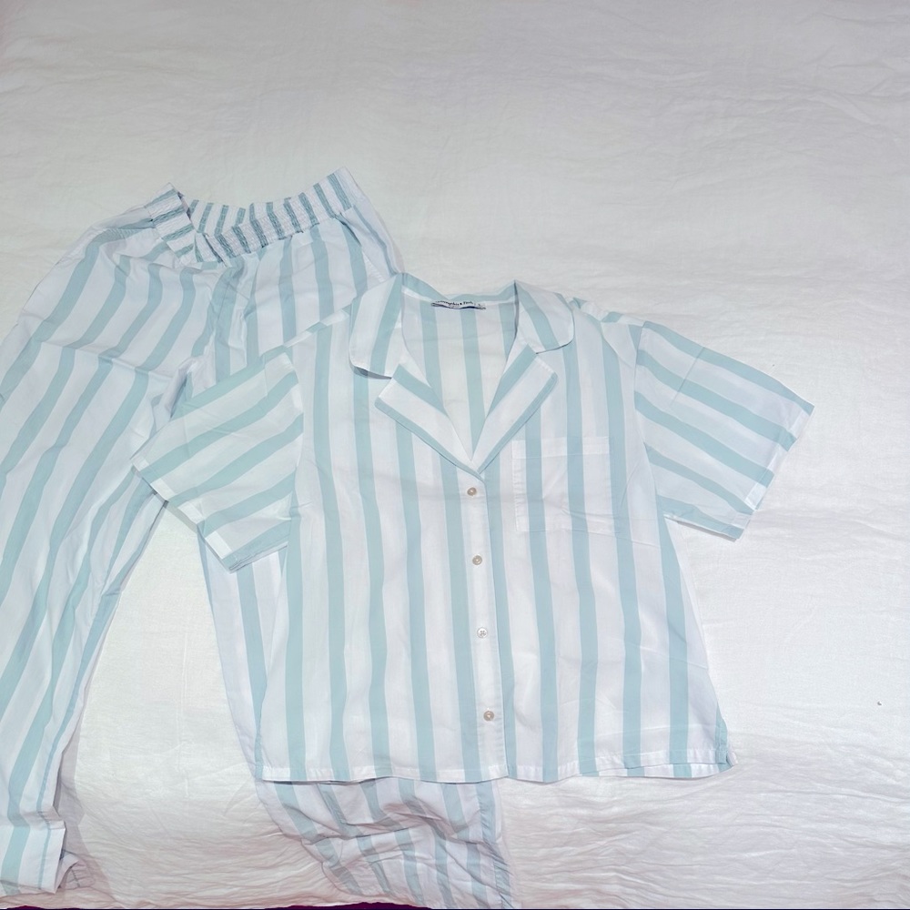 Striped Abercrombie Pajama Set